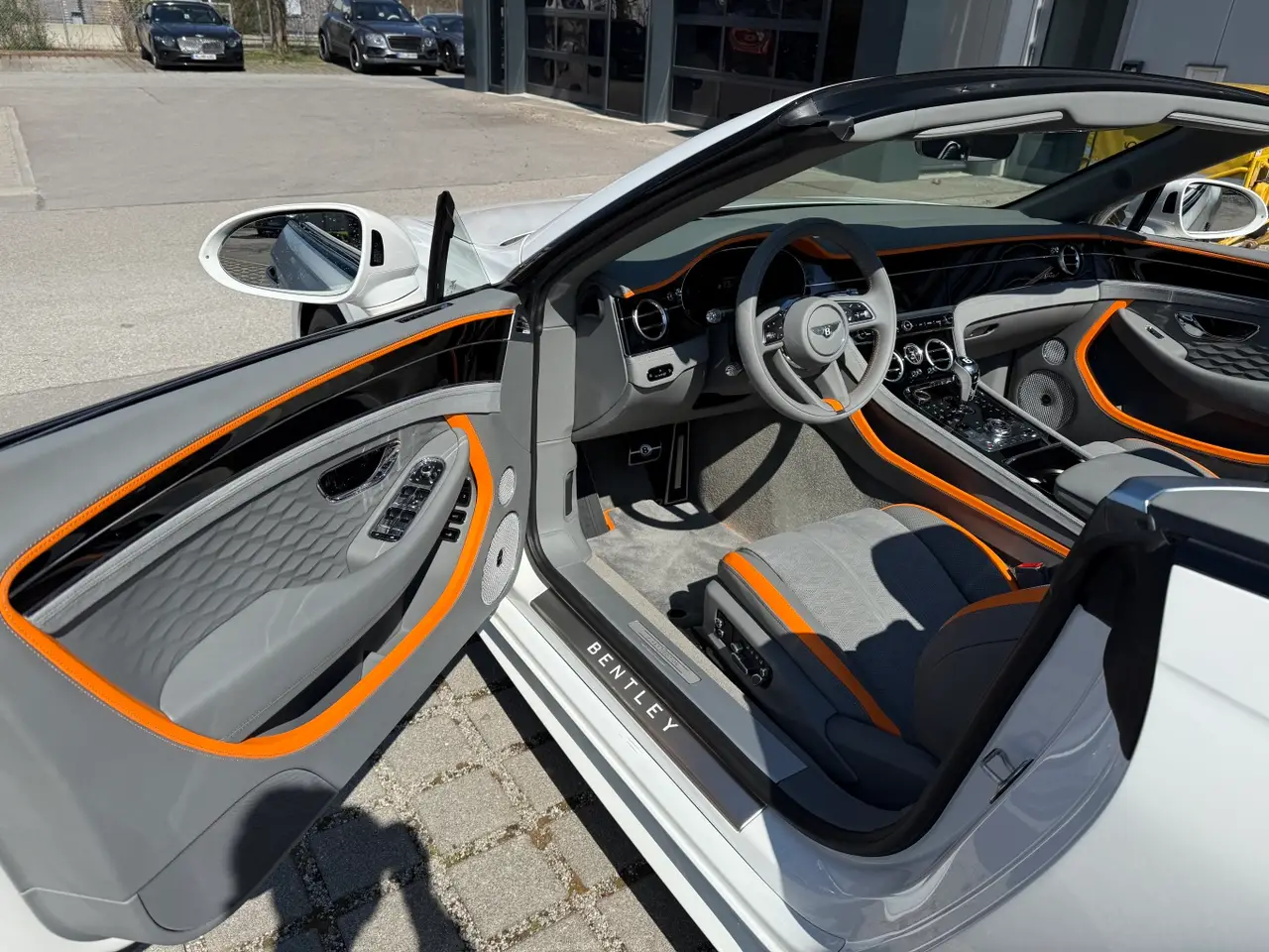 Bentley Continental GTC Speed 2025, front view — Nice Super Car Rental, Nice. The 2025 Bentley Continental GTC Speed pairs 650 hp with a soft-top body, a combination…
