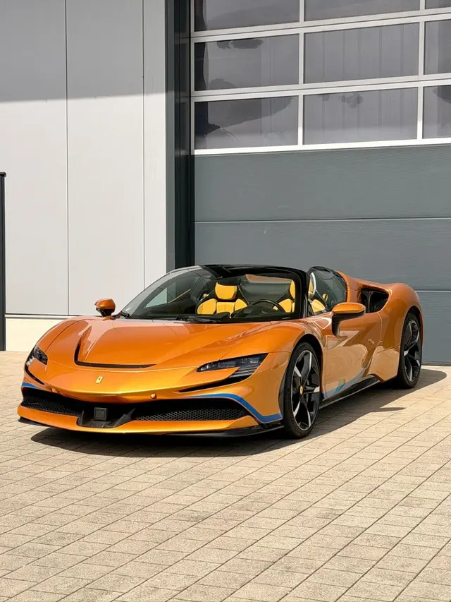 Ferrari SF90 Spider Tailor Made 2025 — Nice Super Car Rental, Nice