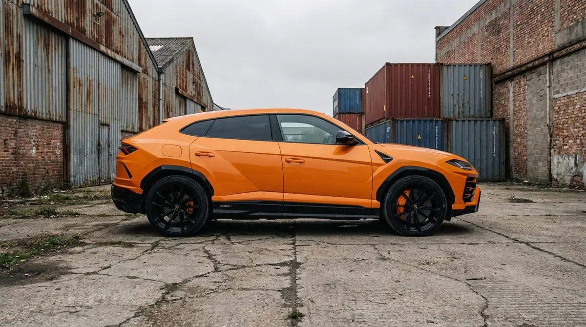 Lamborghini Urus S 2024, extérieur — Nice Super Car Rental, Nice. Le Lamborghini Urus S impose sa présence dès les premiers mètres : 666 chevaux…