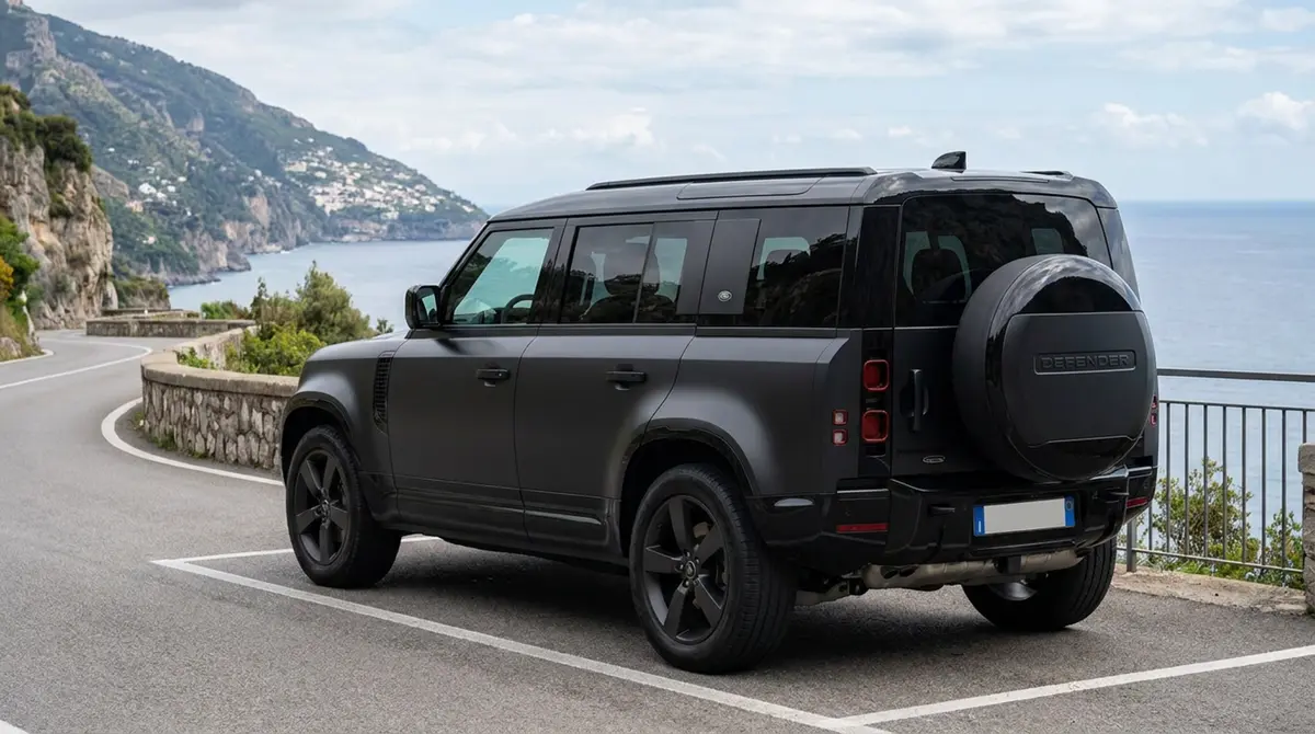 Land Rover Defender 2024, dashboard — Nice Super Car Rental, Nice. The 2024 Land Rover Defender brings a different proposition to the fleet than the sport…