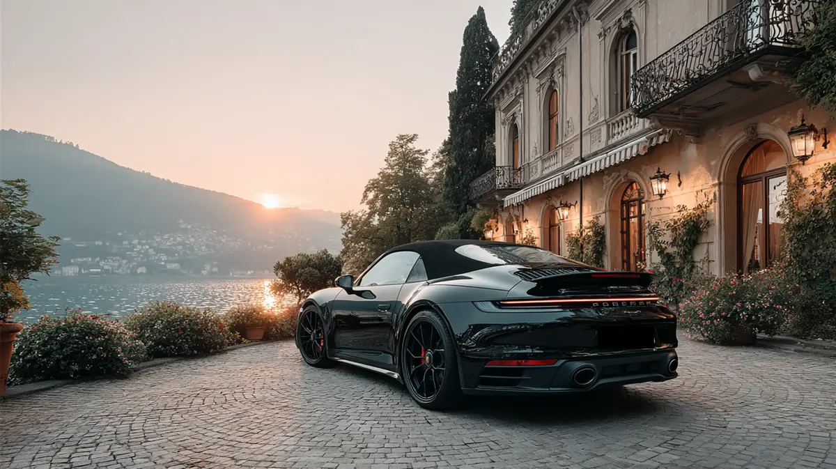 Porsche 992 Carrera 4 GTS Cabrio 2024, vue avant — Nice Super Car Rental, Nice. La Porsche 992 Carrera 4 GTS Cabrio associe 480 ch à une transmission intégrale, une…